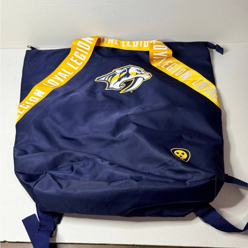 Nashville Predators Tote Backpack Loyal Legion Quality Smashville NHL